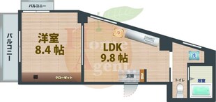 新高円寺駅 徒歩1分 4階の物件間取画像